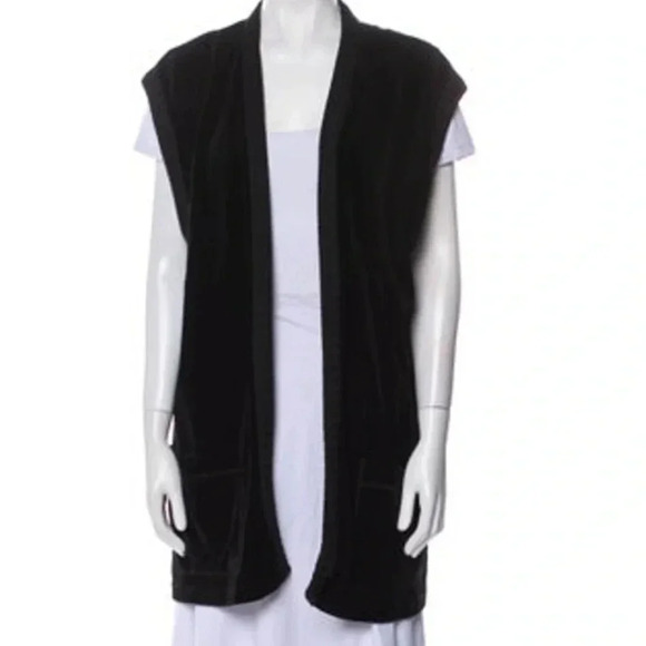 Sonya Rykiel velour vest size L - Picture 1 of 4